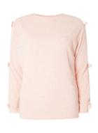 Dorothy Perkins Light Pink Bow Sleeve Top