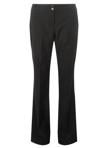 Dorothy Perkins *tall Black Polyester Bootcut Trousers