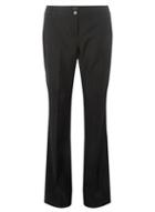 Dorothy Perkins *tall Black Polyester Bootcut Trousers