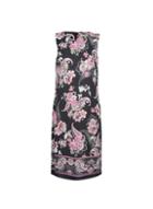 *billie & Blossom Tall Black Paisley Print Shift Dress