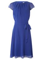 Dorothy Perkins *billie & Blossom Tall Cobalt Chiffon Dress