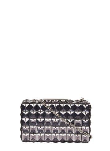 Dorothy Perkins Grey Gem Box Clutch
