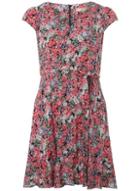 Dorothy Perkins *billie & Blossom Petite Pink Floral Print Skater Dress