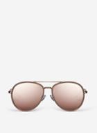 Dorothy Perkins Rose Gold Premium Aviator Sunglasses