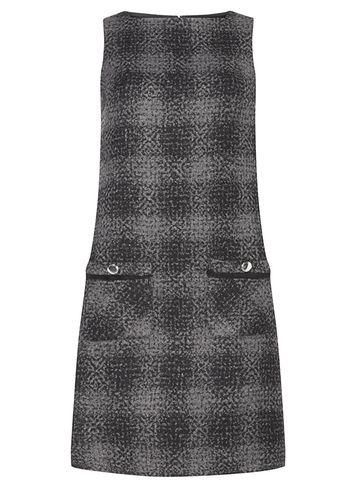 Dorothy Perkins Tall Black And Grey Dress