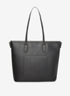 Dorothy Perkins Black Scallop Stud Shopper Bag