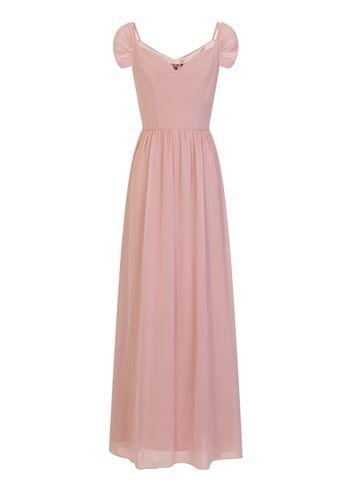 Dorothy Perkins *chi Chi London Mink Bardot Maxi Dress