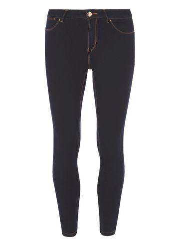 Dorothy Perkins Petite Indigo High Waisted 'bailey' Jeans