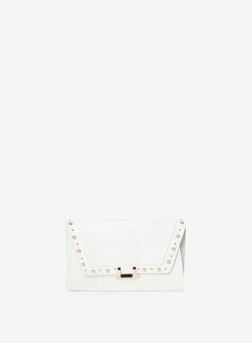 Dorothy Perkins Ivory Pearl Stud Clutch