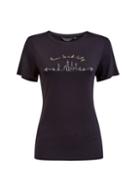 Dorothy Perkins Black New York City Embroidered Slogan T-shirt