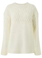 Dorothy Perkins *tall Ivory 'maggie' Cable Jumper
