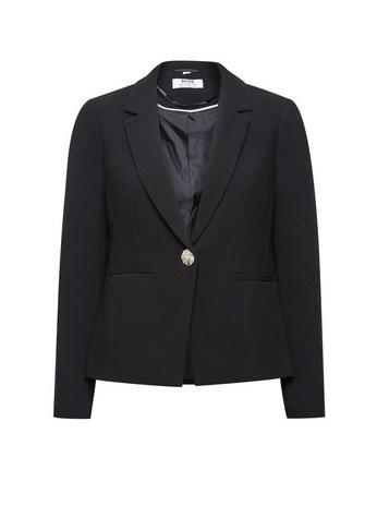 Dorothy Perkins Petite Gold Button Blazer