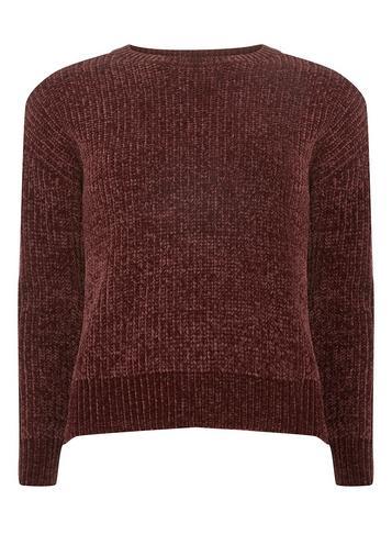 Dorothy Perkins Petite Purple Chenille Jumper