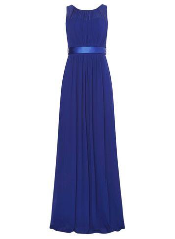 Dorothy Perkins *showcase Tall Cobalt 'natalie' Maxi Dress