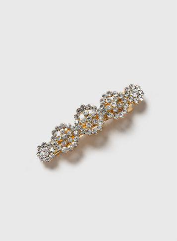 Dorothy Perkins Crystal Floral Hair Clip