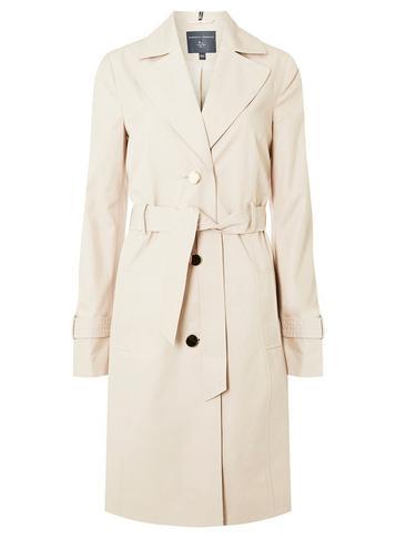 Dorothy Perkins *tall Stone Waterproof Mac Coat