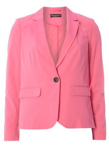 Dorothy Perkins Pink Button Suit Jacket