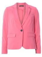 Dorothy Perkins Pink Button Suit Jacket