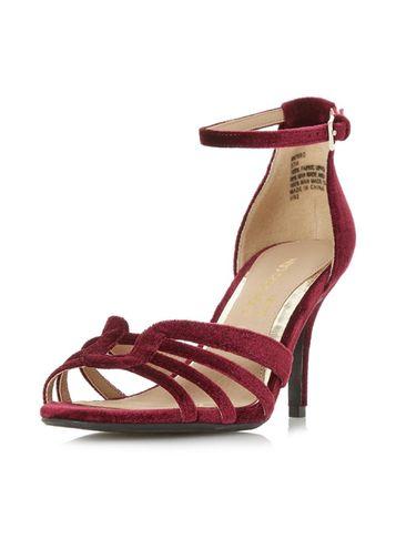 Dorothy Perkins *head Over Heels By Dune Munro Ankle Strap Heel Sandals