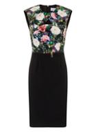 Dorothy Perkins *paper Dolls Rose And Leaf Print Dress