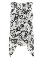 Dorothy Perkins *roman Originals Ivory Asymmetric Hem Top