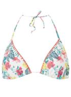 Dorothy Perkins *dp Beach Ivory Floral Stitch Bikini Top