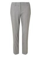 Dorothy Perkins Grey Tailored Ankle Grazer Trousers