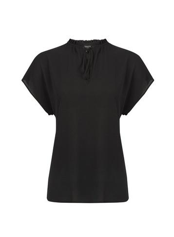 Dorothy Perkins Black Pie Crust Tie T-shirt