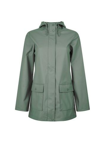 Dorothy Perkins Khaki Patch Pocket Raincoat