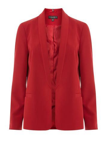 Dorothy Perkins Red Edge To Edge Blazer