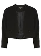 Dorothy Perkins Black Rivet Detail Cropped Jacket