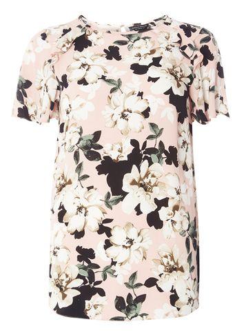 Dorothy Perkins Pink Ruffle Tee