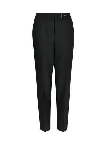 Dorothy Perkins *tall Black Gold Button Trousers