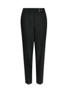 Dorothy Perkins *tall Black Gold Button Trousers