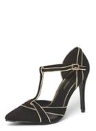Dorothy Perkins *vero Moda Black 'moscow' Court Shoes