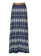 Dorothy Perkins *izabel London Navy Belted Maxi Skirt
