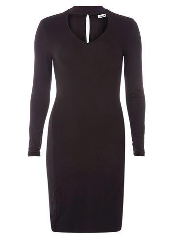 Dorothy Perkins *noisy May Black Long Sleeve Bodycon Dress