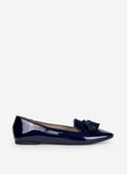 Dorothy Perkins Wide Fit Navy Petal Loafers