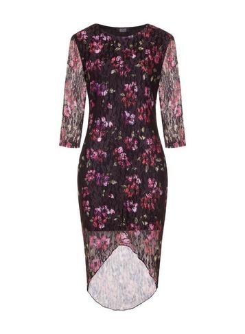 Girls On Film *girls On Film Black Lace Bodycon Dress