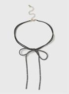 Dorothy Perkins Grey Suede Wrap Choker