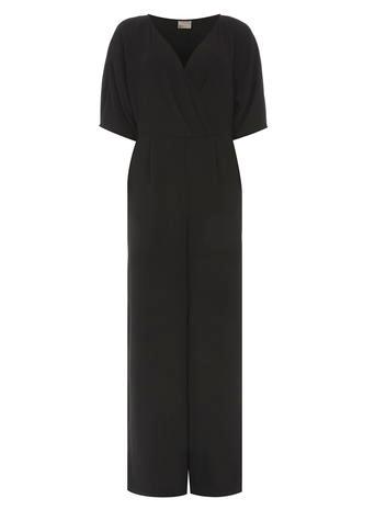 Dorothy Perkins *vero Moda Black V Neck Jumpsuit