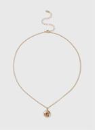 Dorothy Perkins Gold Look January Birth Stone Necklace