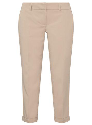 Dorothy Perkins Petite Camel 'naples' Ankle Grazer Trousers