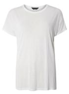 Dorothy Perkins White Relaxed T-shirt
