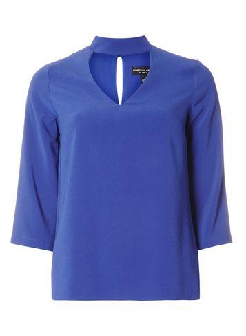Dorothy Perkins Cobalt Choker Top