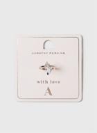 Dorothy Perkins Rose Gold Initial A Ring