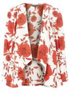 Dorothy Perkins Cream And Red Floral Print Cover Up