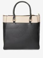 Dorothy Perkins Black Colour Block Tote Bag