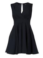 Dorothy Perkins *tfnc Navy V Wrap Neck Mini Dress