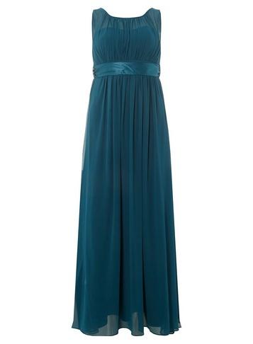Dorothy Perkins *showcase Petite Forest Green Natalie Dress